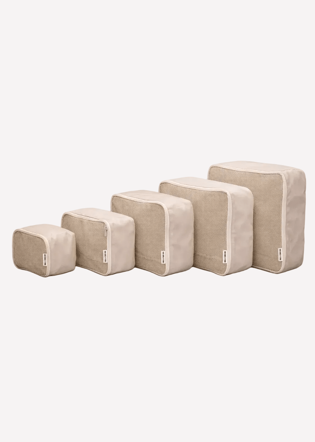 6 piece travel packing cube set by Who Gives A Flying Australia