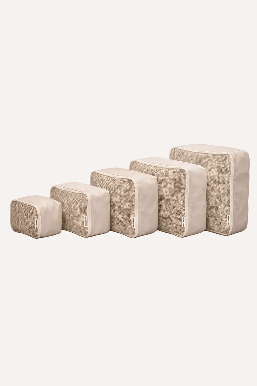 6 piece travel packing cube set by Who Gives A Flying Australia