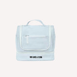 Travel toiletry bag in Sky by Who Gives A Flying Australia