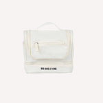 Travel  toiletry bag in Oat by Who Gives A Flying Australia